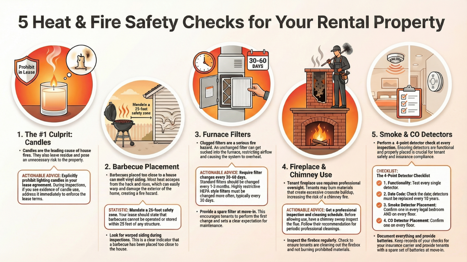 5 Rental Inspections to Protect Against Heat/Fire Damage Your Spokane Rental